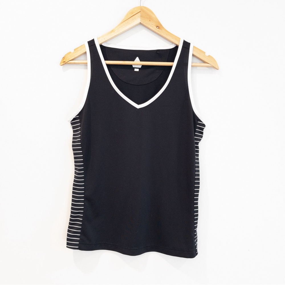 Black and White Women's Tank Top